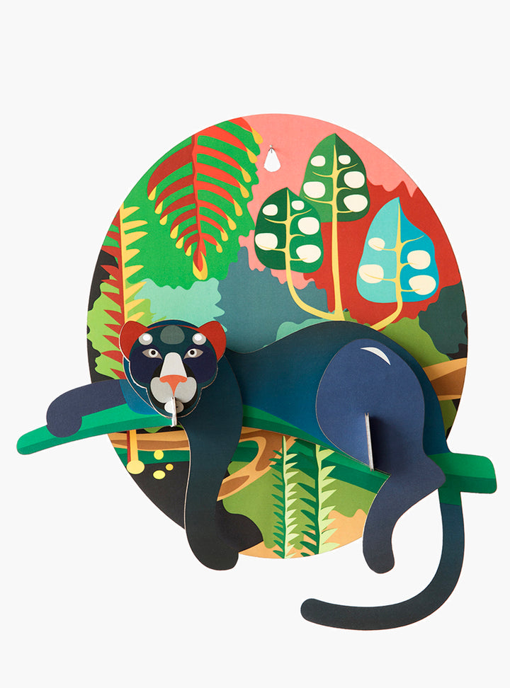 Puma – jungle Animal Wall Decoration 3D Object to Build