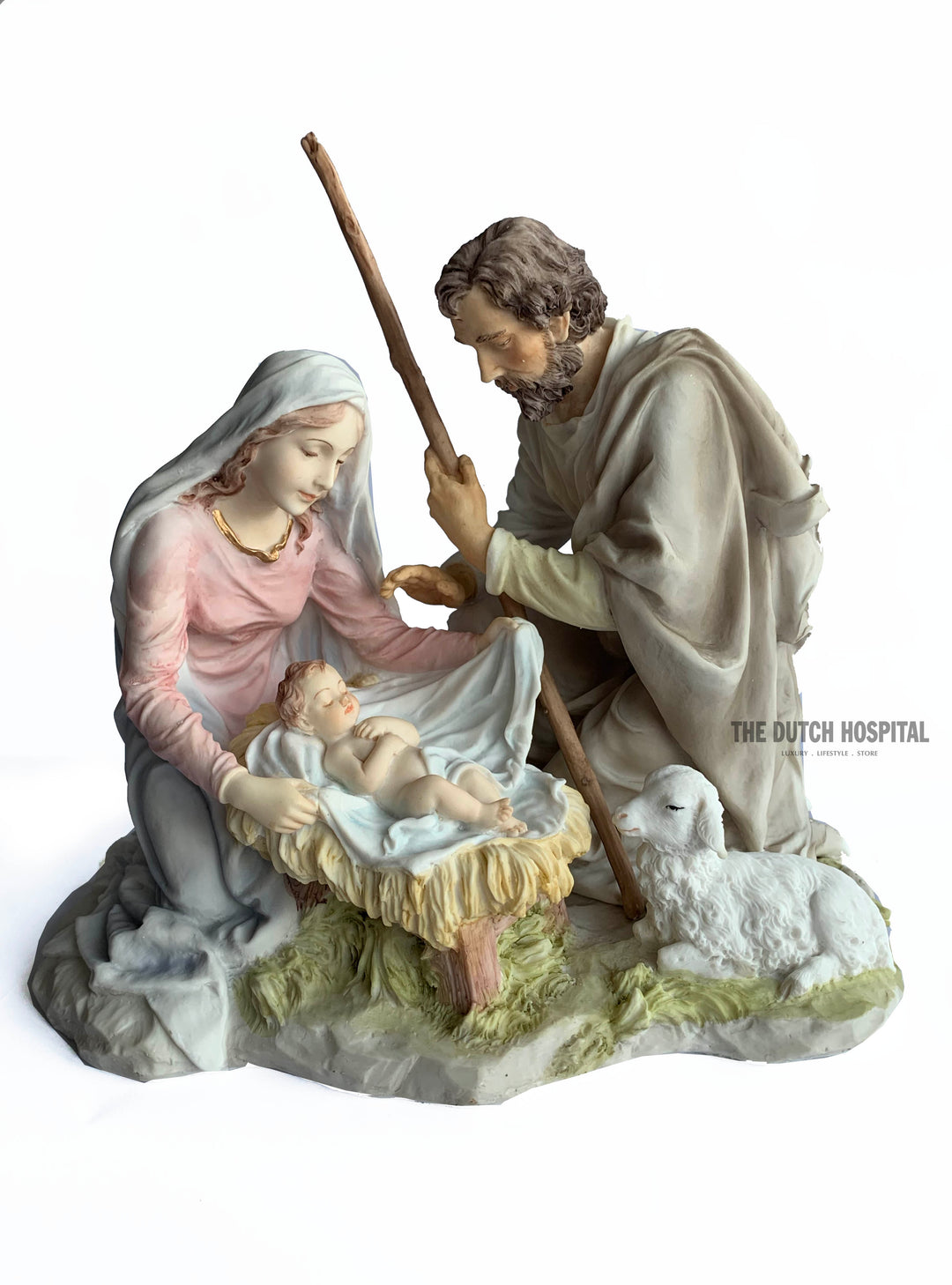Nativity - Baby Jesus, Mary And Joseph
