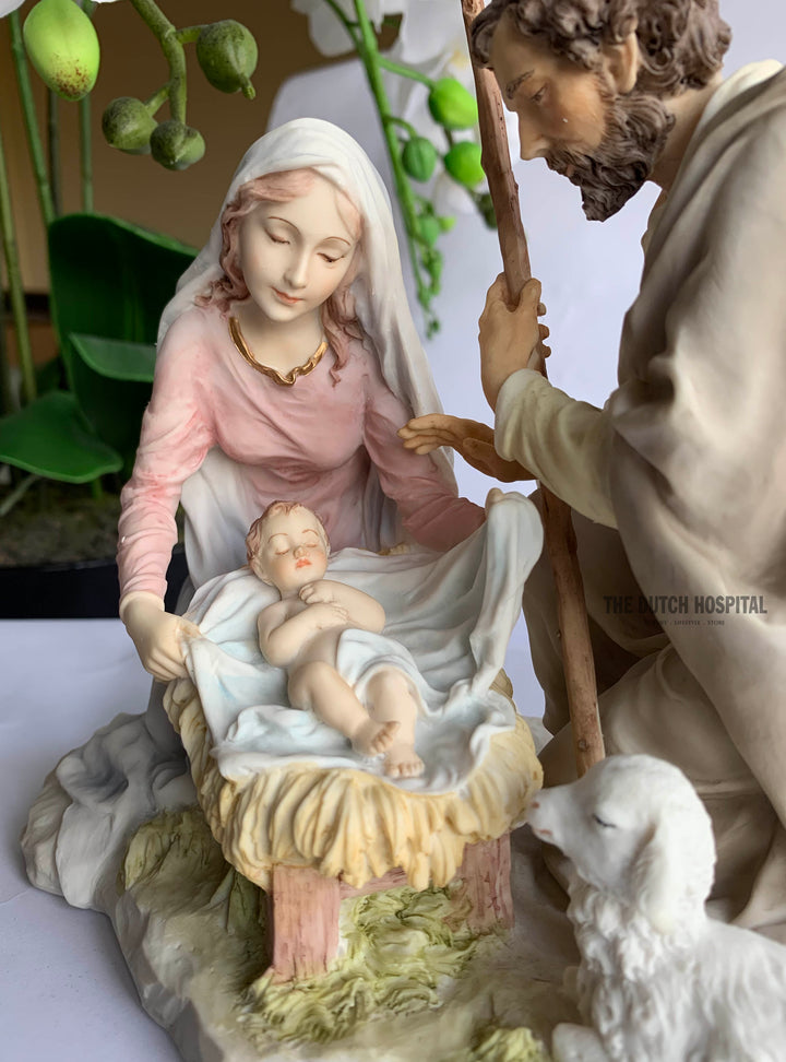 Nativity - Baby Jesus, Mary And Joseph