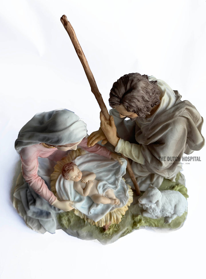Nativity - Baby Jesus, Mary And Joseph