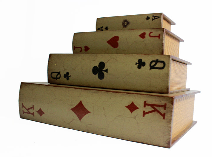 Storage Boxes –  Playing Card Storage Boxes – Alice In Wonderland Decor