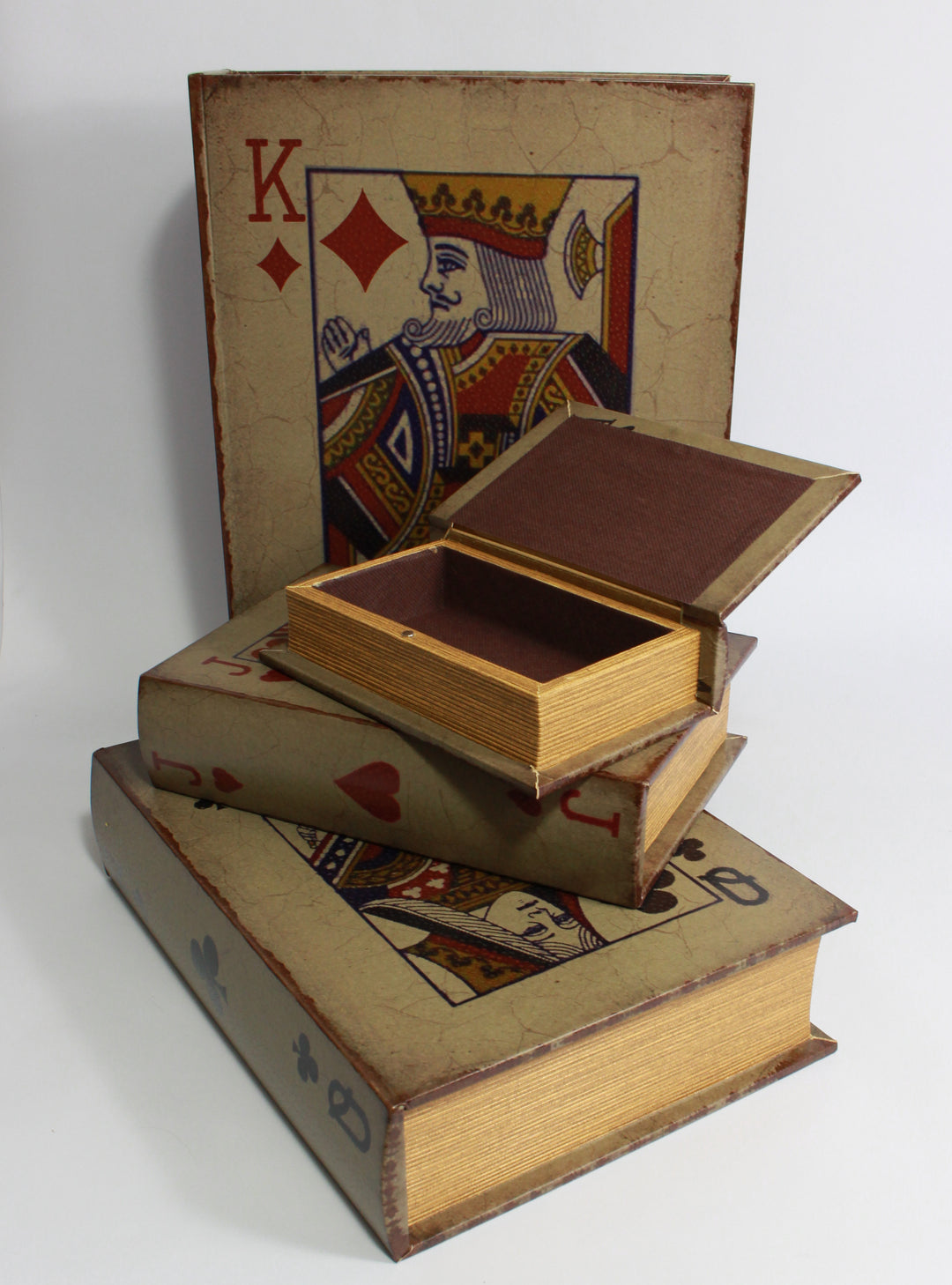 Storage Boxes –  Playing Card Storage Boxes – Alice In Wonderland Decor