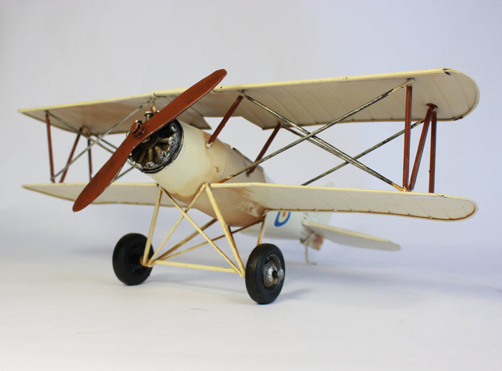Vintage Model Plane – Collectable Biplane Model