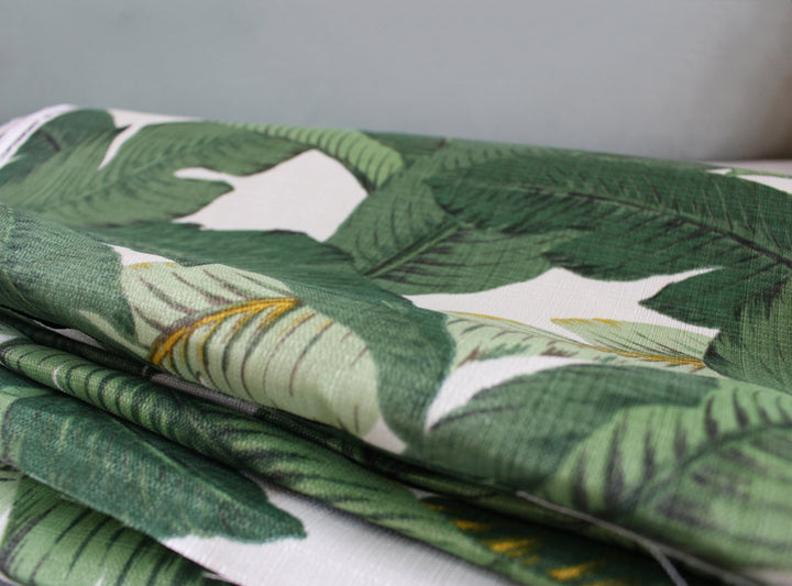 Tommy Bahama Aloe Fabric, Banana Leave Fabric, UV Protected Outdoor Textile