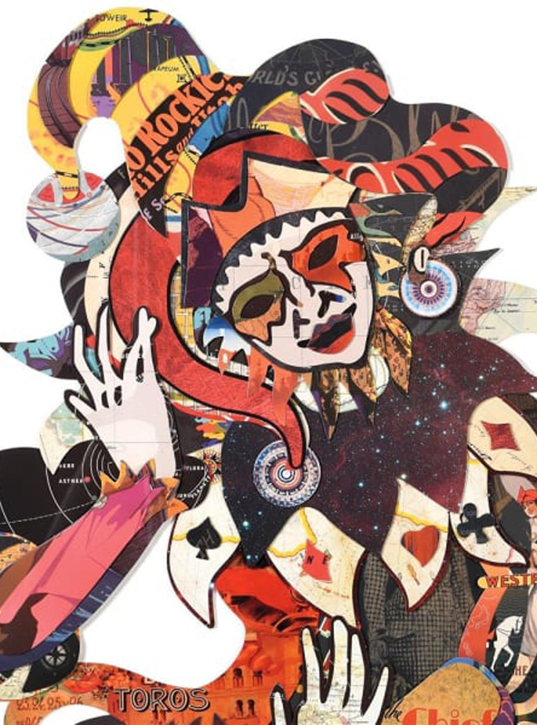 playing cards wall art Jocker 