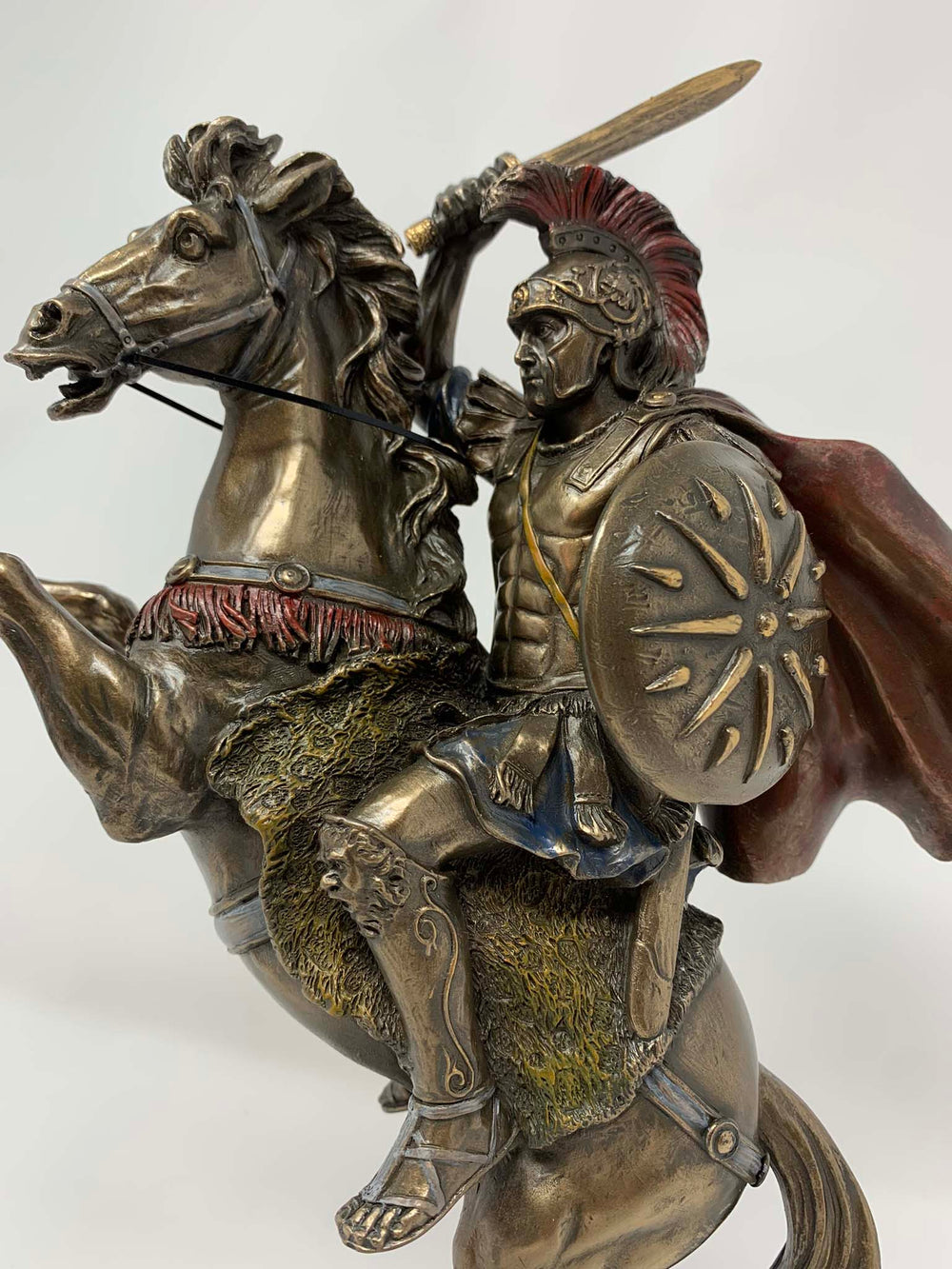 Alexander the Great Museum Quality Sculpture, Statue of Alexander the Great on Horseback,
