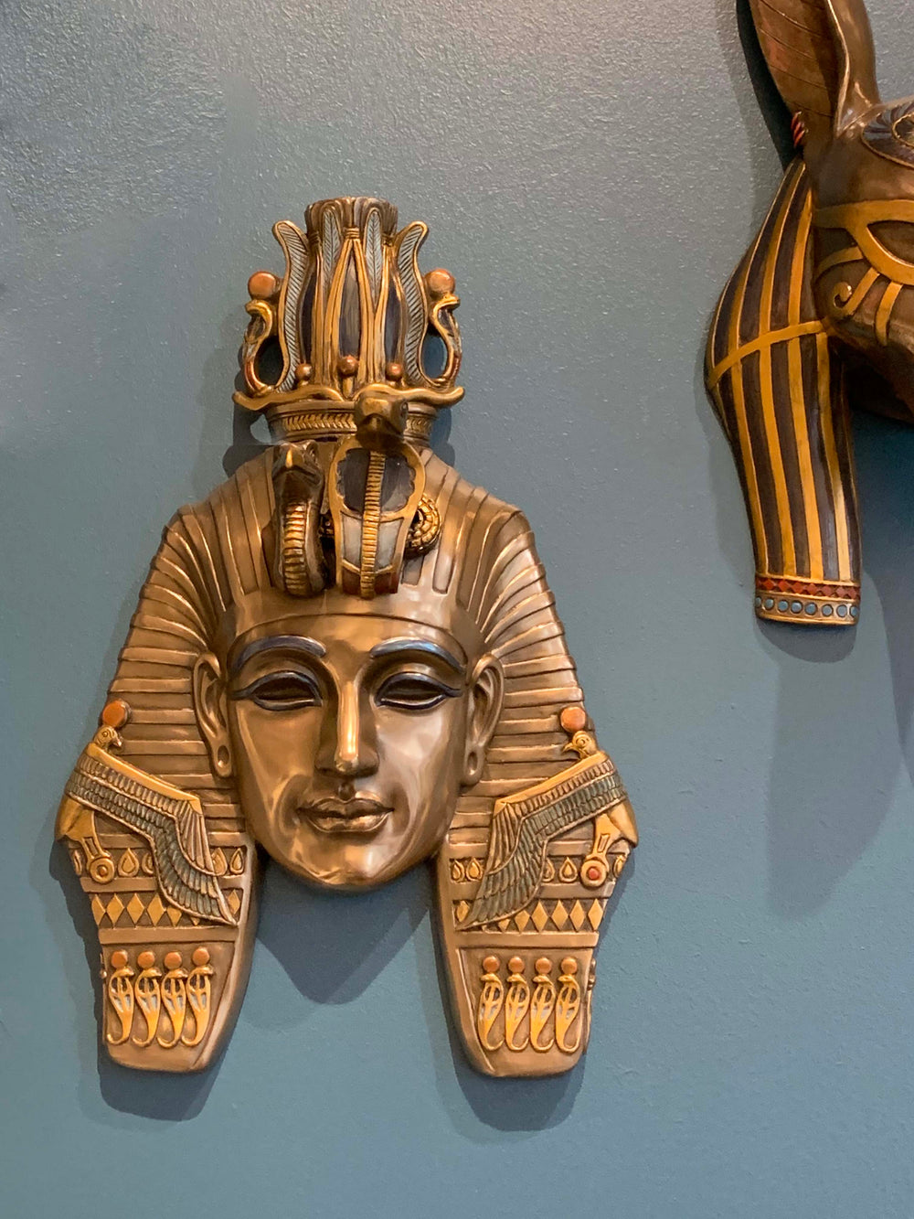 Ancient Egyptian Pharaoh King Wall Mask