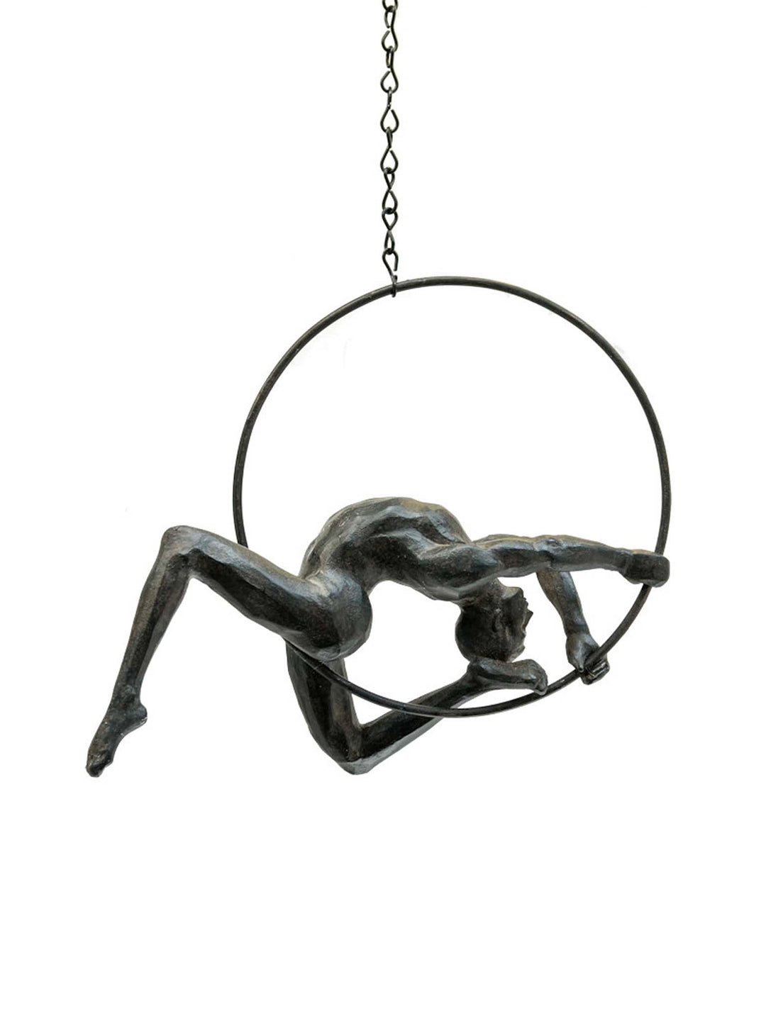 Acrobat on Ring Sculpture, 22cm