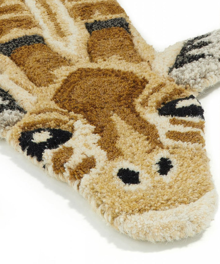 Handmade Animal Rugs, Children Room Rugs, Tiger, Crocodile, Giraffe, Leopard
