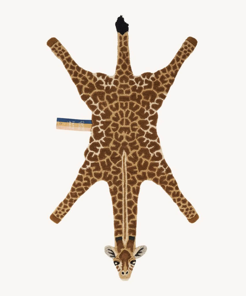 Handmade Animal Rugs, Children Room Rugs, Tiger, Crocodile, Giraffe, Leopard