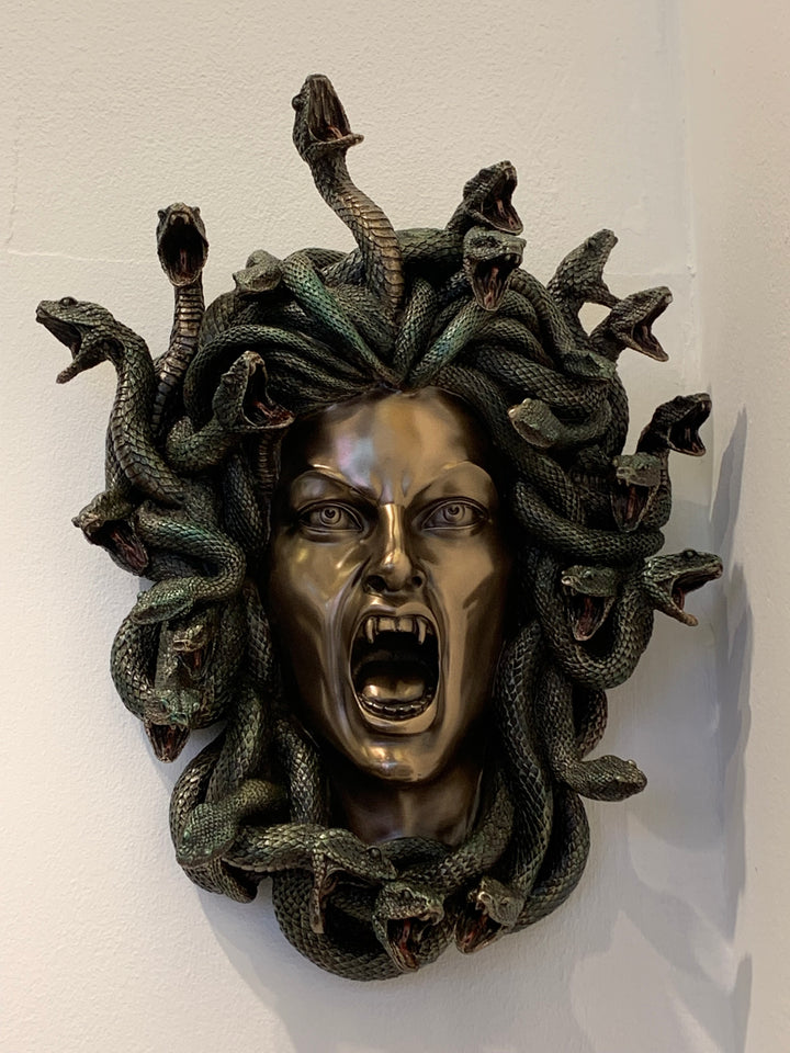 Medusa Head Wall Plaque 40cm