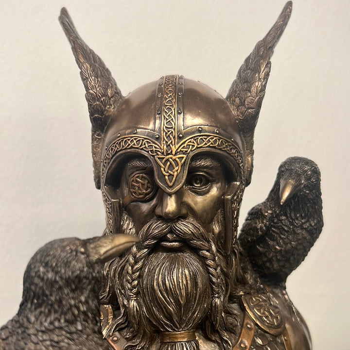 Odin Sculpture - Norse God Bust