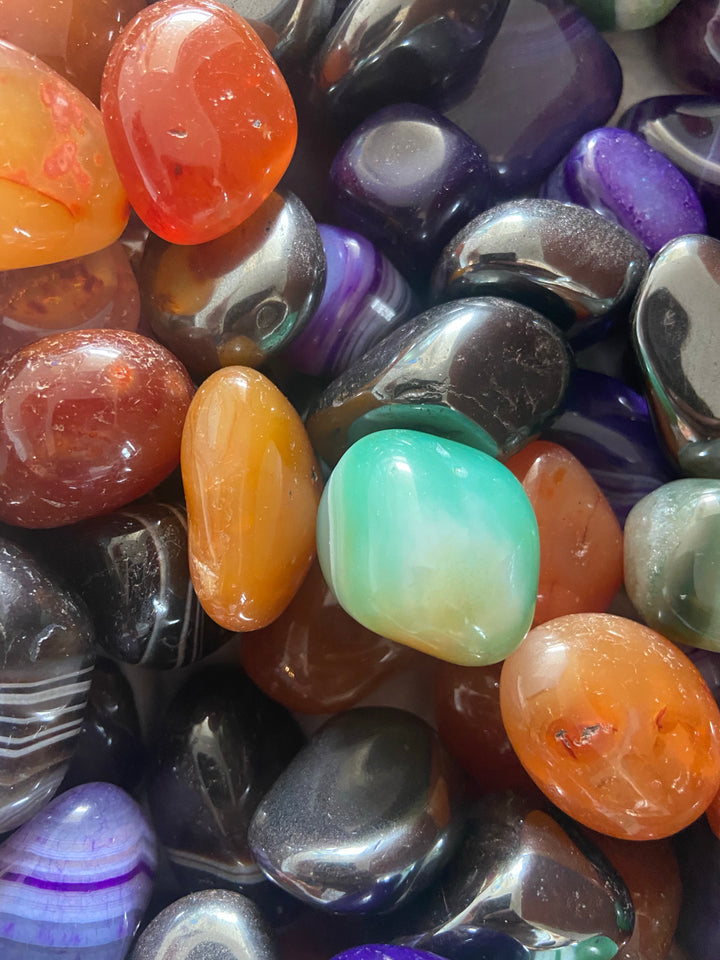 Tumble Stone – Aquamarine –   –   –