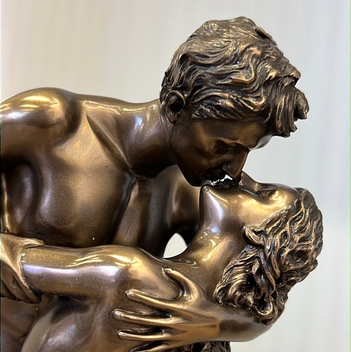 Bronze Plated Sculptures,  Lovers