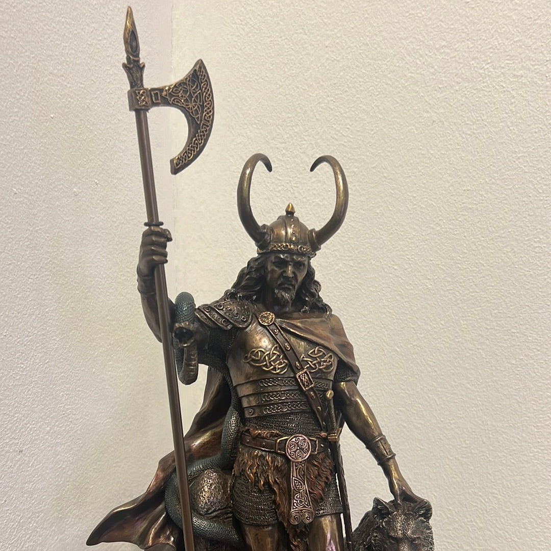 Loki Sculpture -Loki-Norse Trickster God Figurine