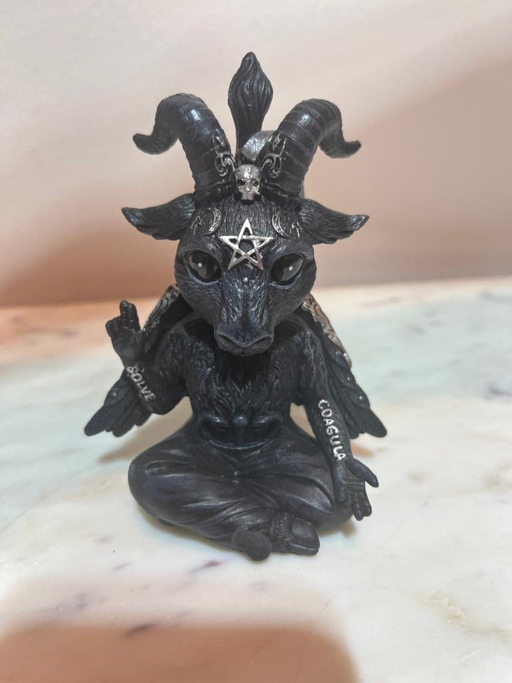 Baphomet, Sabbatic goat, Alchemy, forbidden Knowledge, Small Baphoboo exclusive cult cutie Baphomet figurine