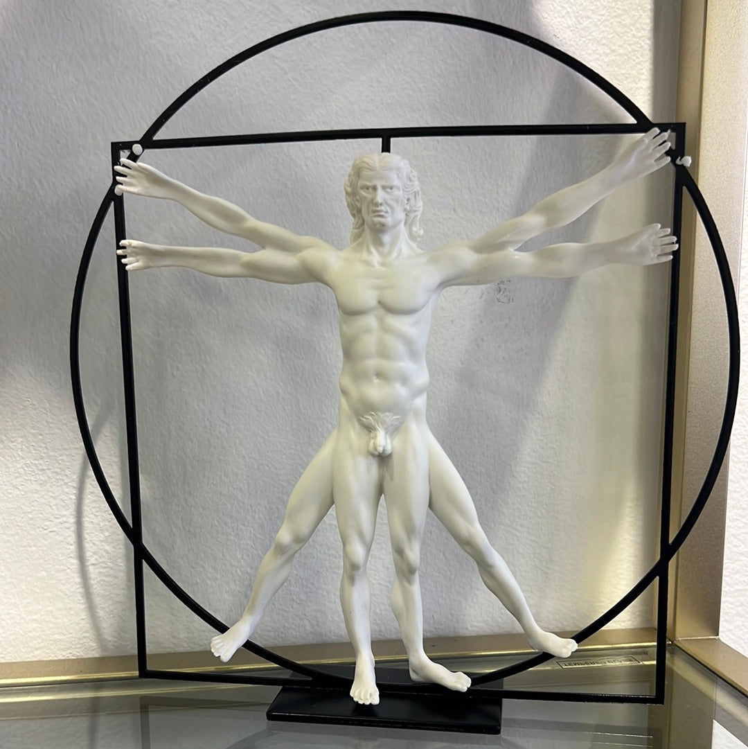 Da Vinci -Vitruvian Man Sculpture