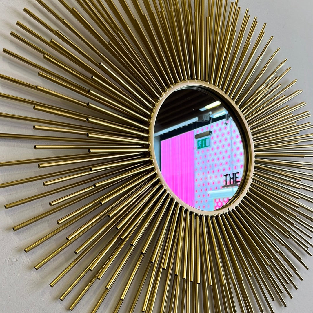 Gold Sunburst Mirror – Designer Starburst Mirror Gold