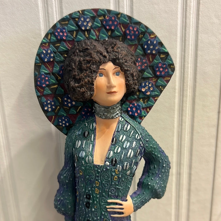 Woman Sculpture Emilie Louise Flöge by Klimt