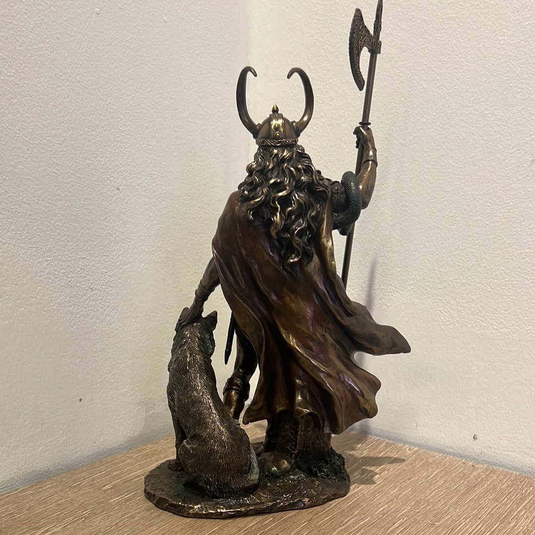Loki Sculpture -Loki-Norse Trickster God Figurine