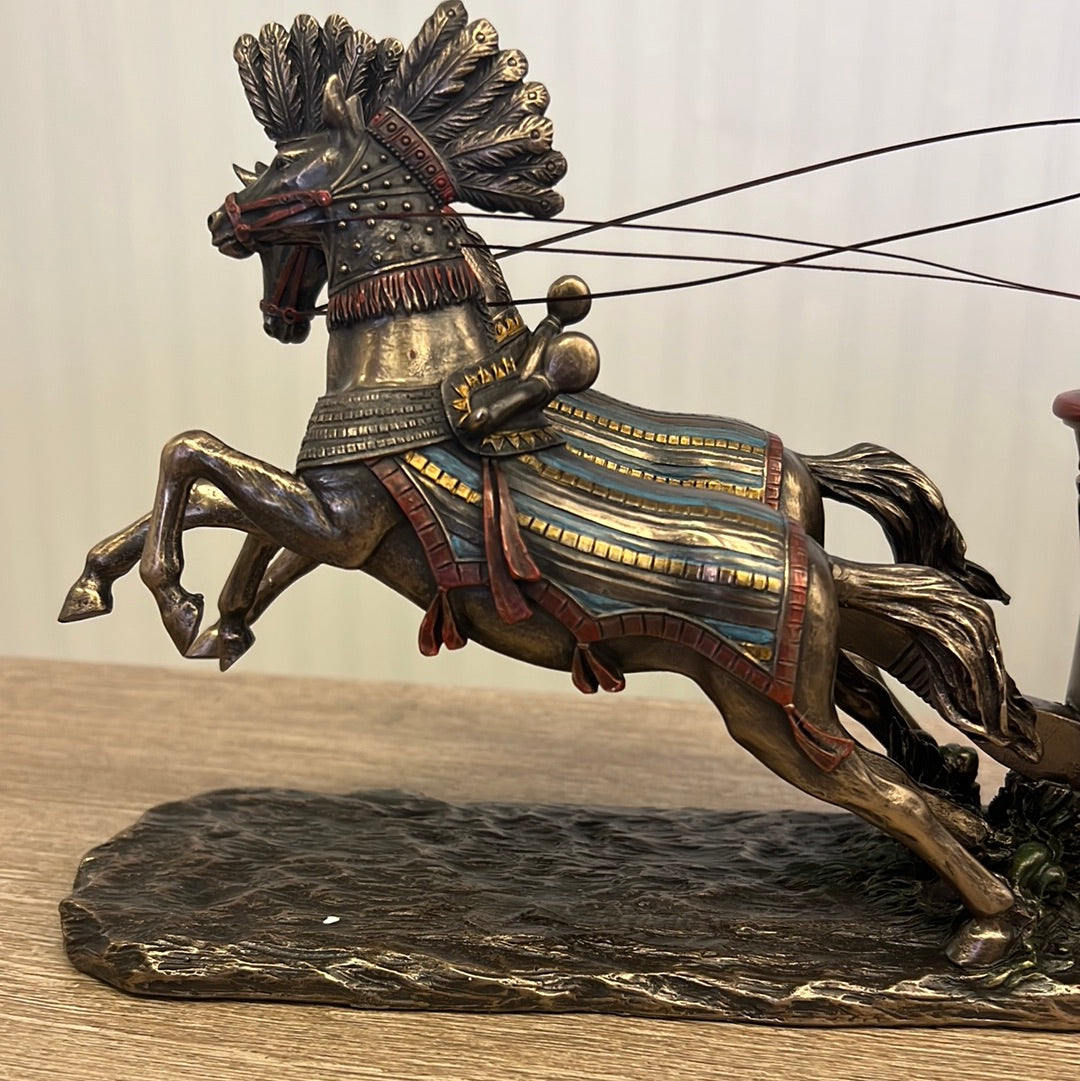 Egyptian Queen Nefertiti on Chariot