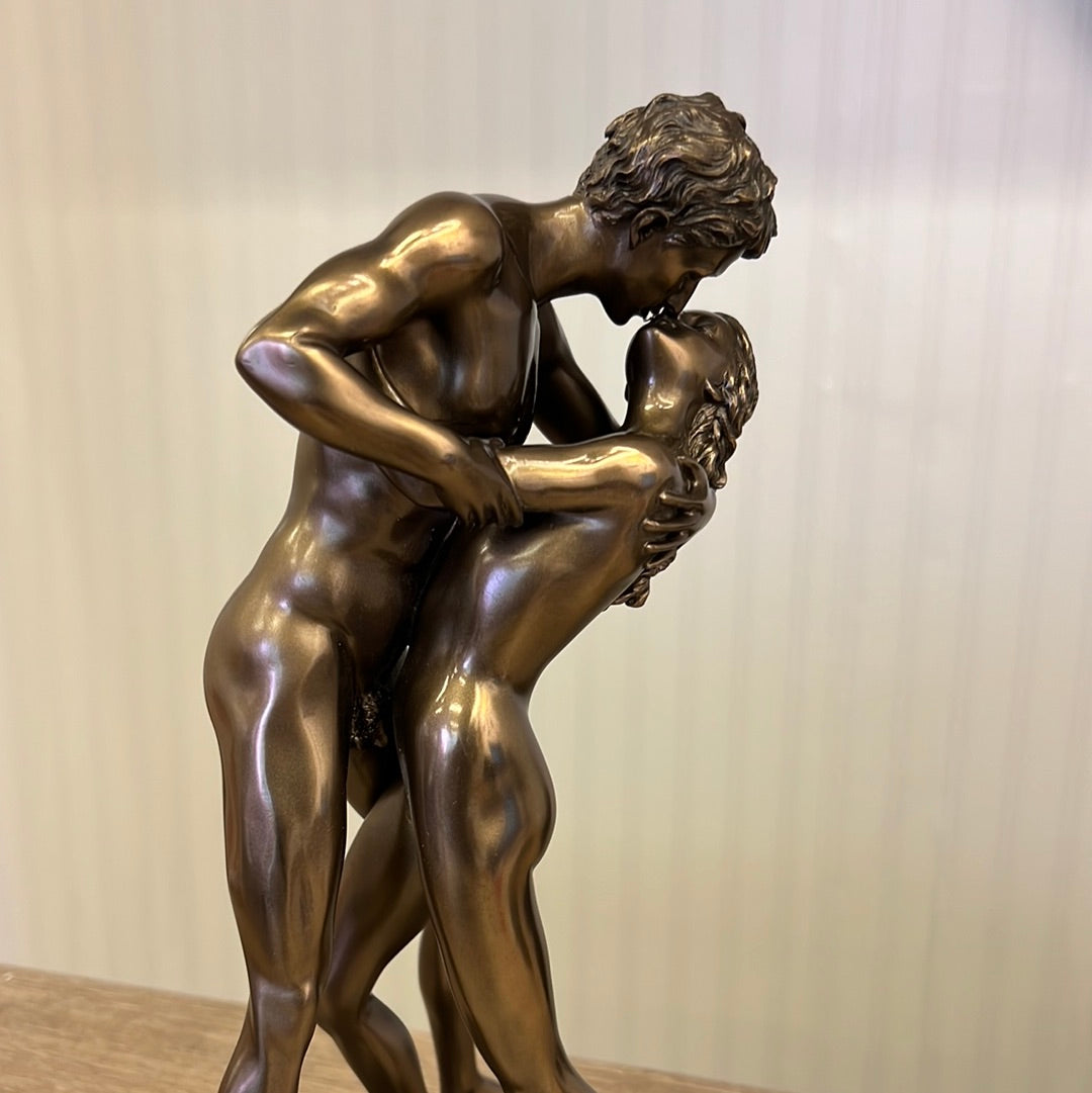 Bronze Plated Sculptures,  Lovers