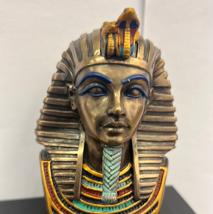 Bust Of Egyptian Pharaoh Tutankhuman