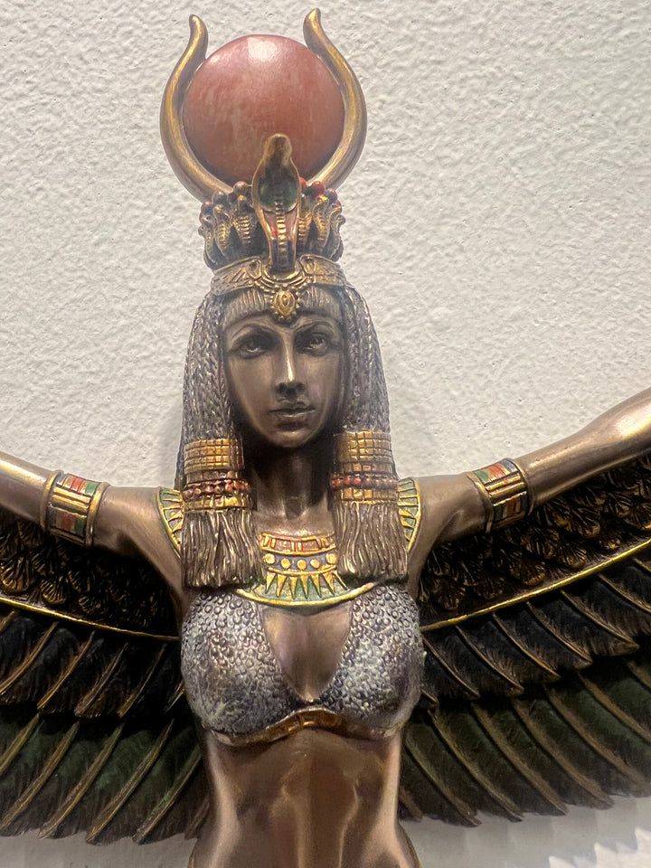 Egyptian Goddess ISIS Wall Plaque