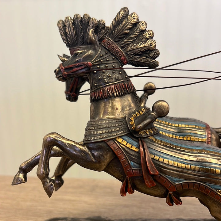 Egyptian Queen Nefertiti on Chariot