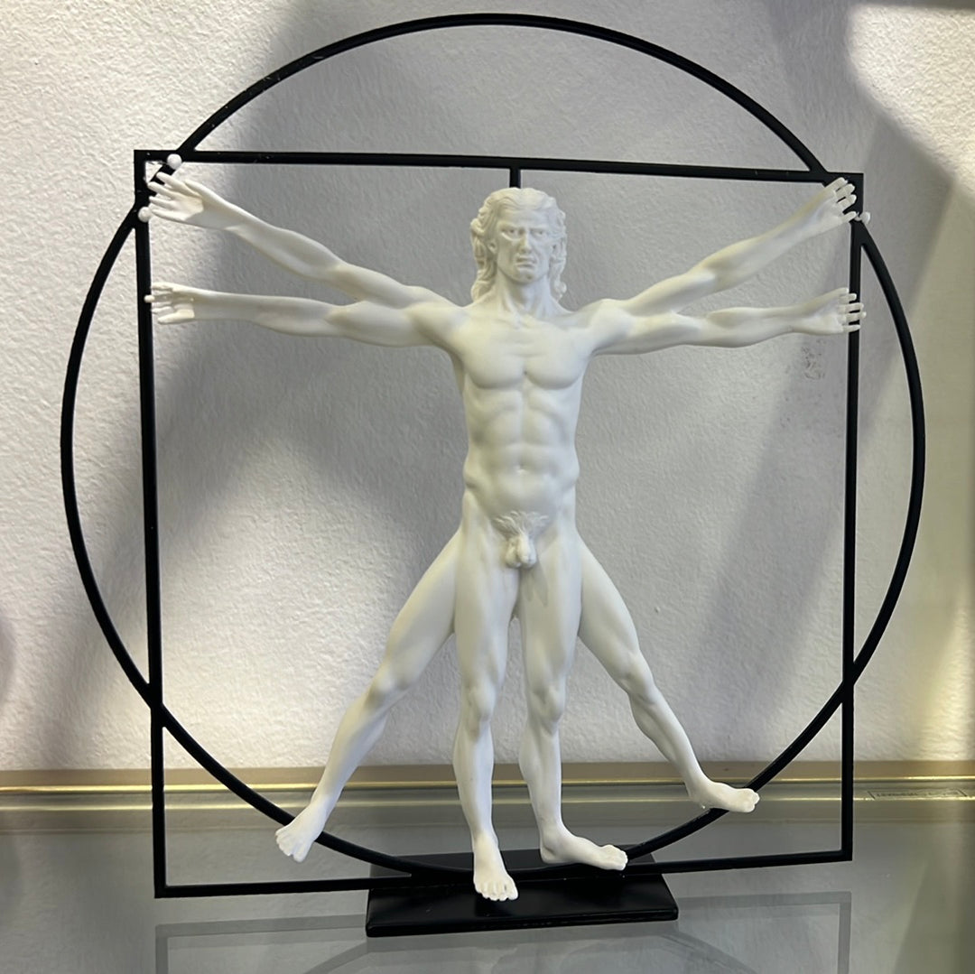 Da Vinci -Vitruvian Man Sculpture