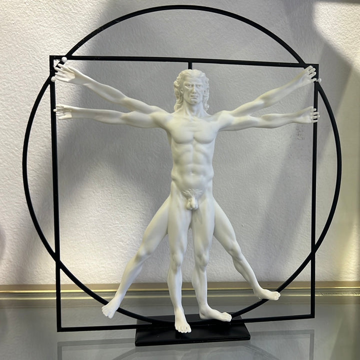 Da Vinci -Vitruvian Man Sculpture