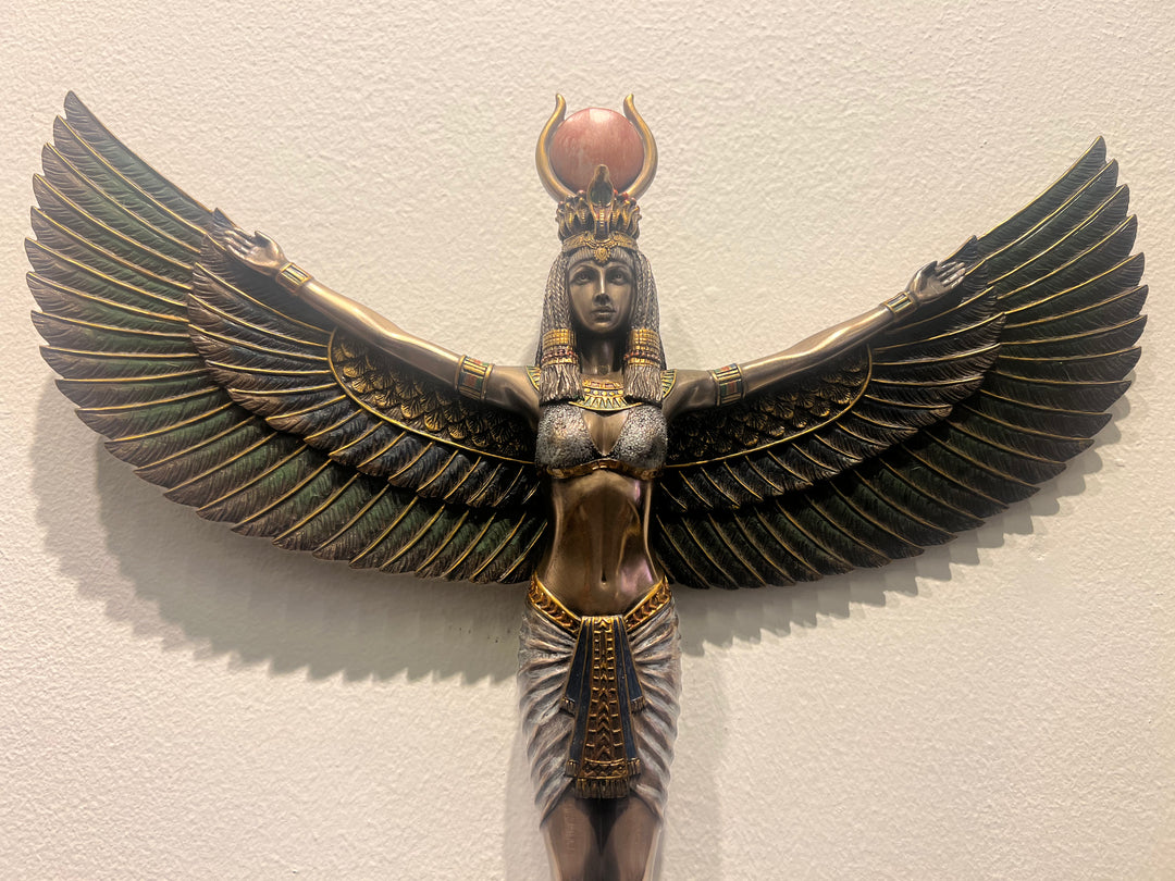 Egyptian Goddess ISIS Wall Plaque