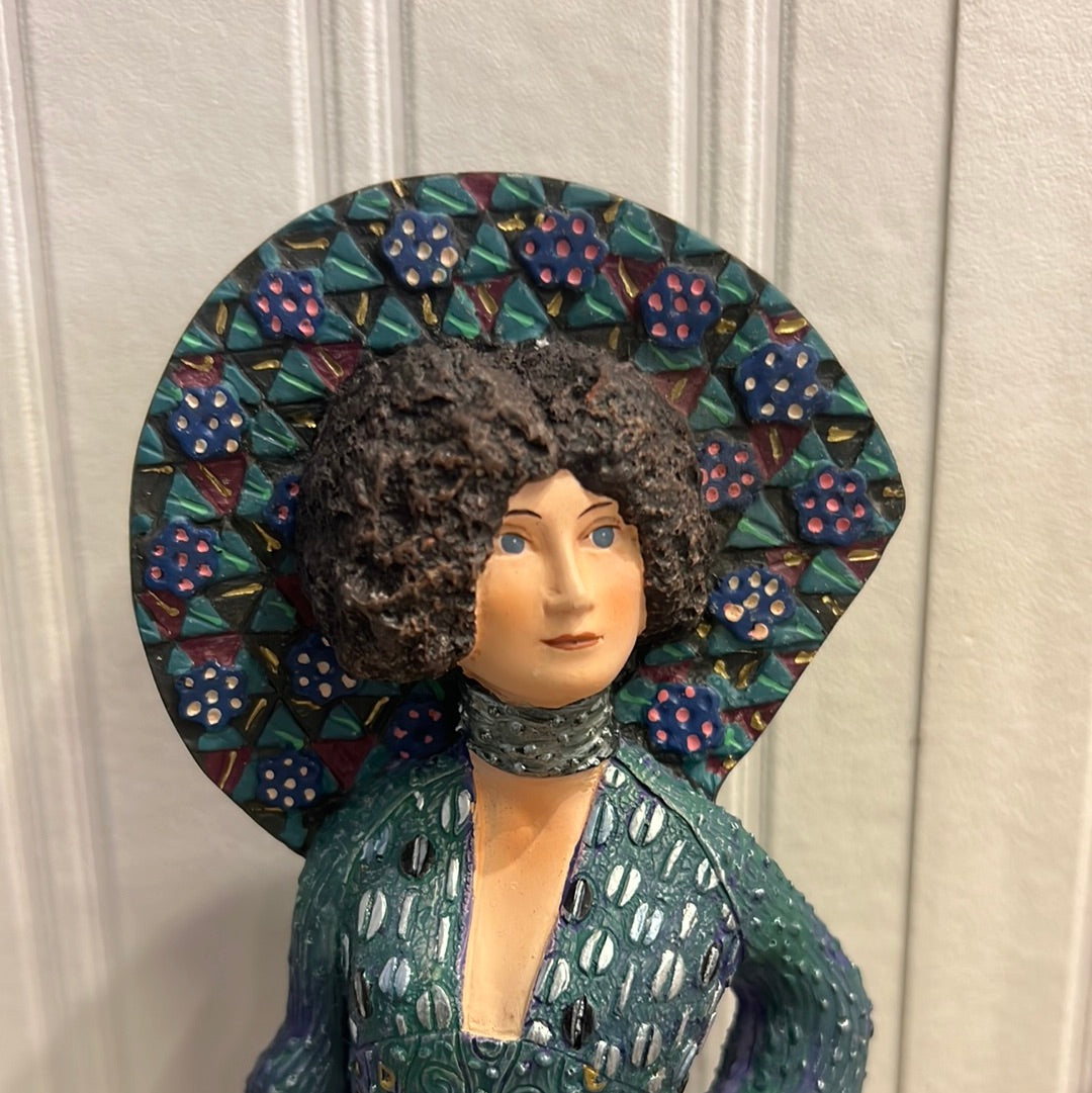 Woman Sculpture Emilie Louise Flöge by Klimt