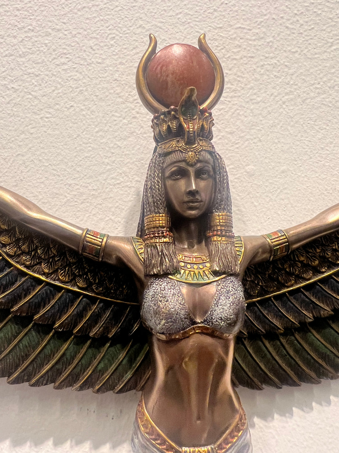 Egyptian Goddess ISIS Wall Plaque