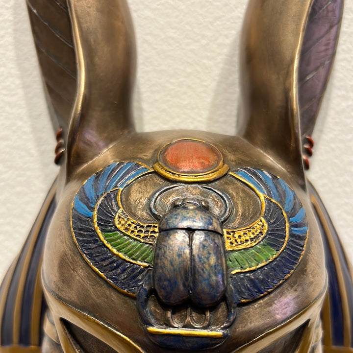 Ancient Egyptian God Anubis Wall Mask, Anubis Mask, 38cm