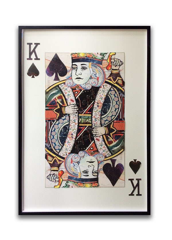 King of spade limited edition wall picture