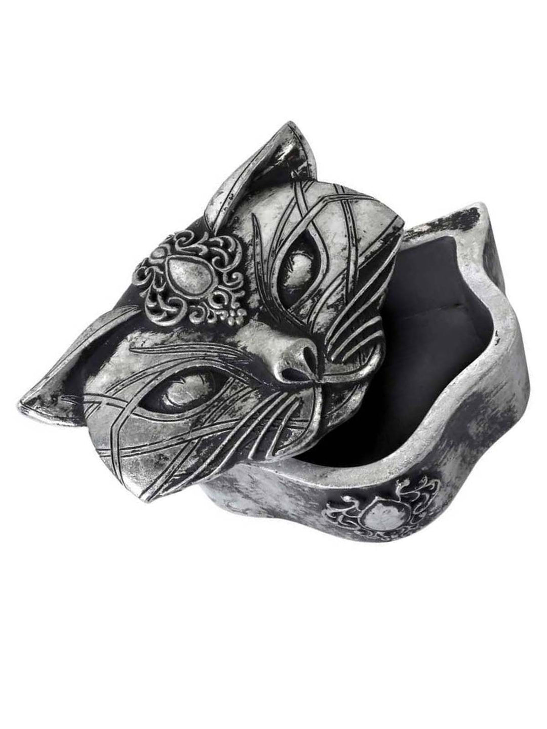 Sacred Cat Trinket Box, Black Cat Jewellery Box, 11cm