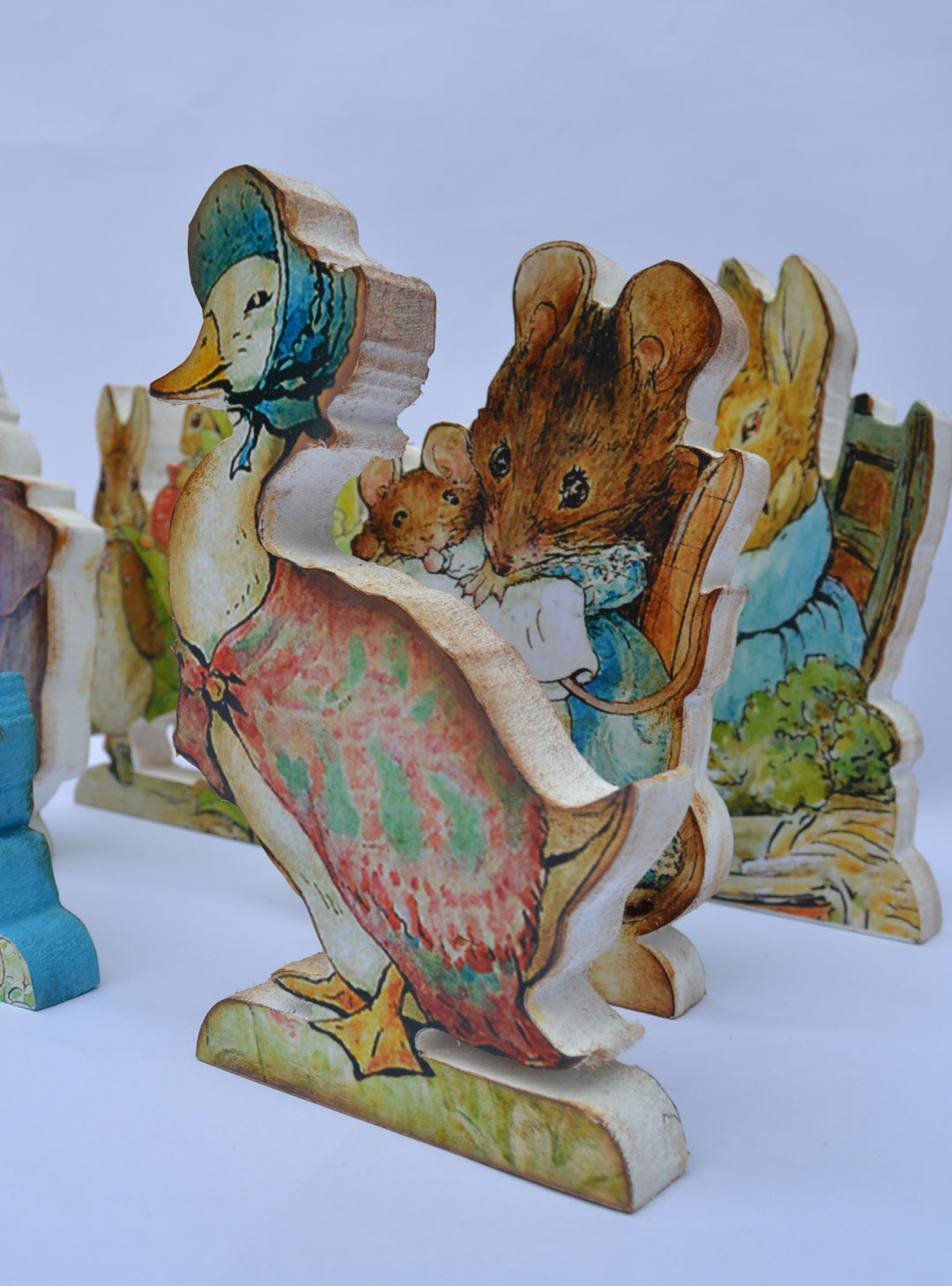 Beatrix Potter  Peter Rabbit Decor – Table Centrepiece – Peter Rabbit Free Standing Figures