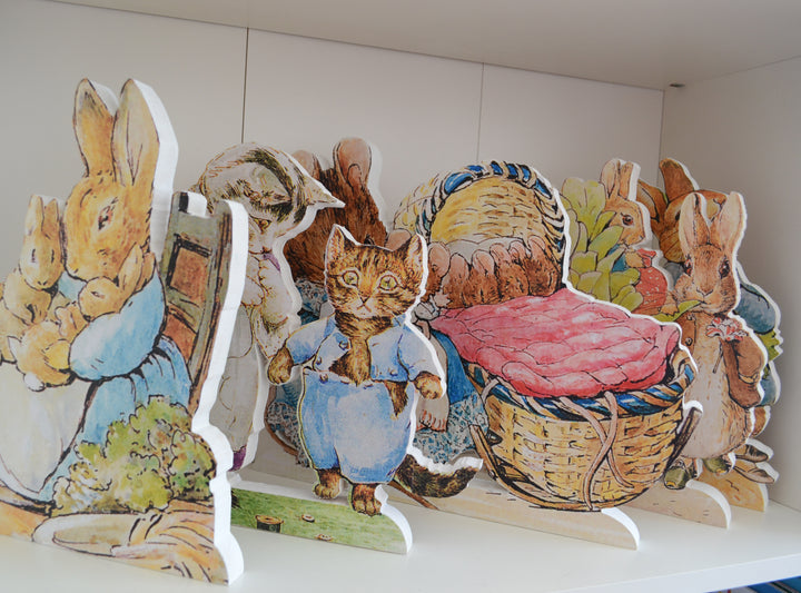 Beatrix Potter  Peter Rabbit Decor – Table Centrepiece – Peter Rabbit Free Standing Figures