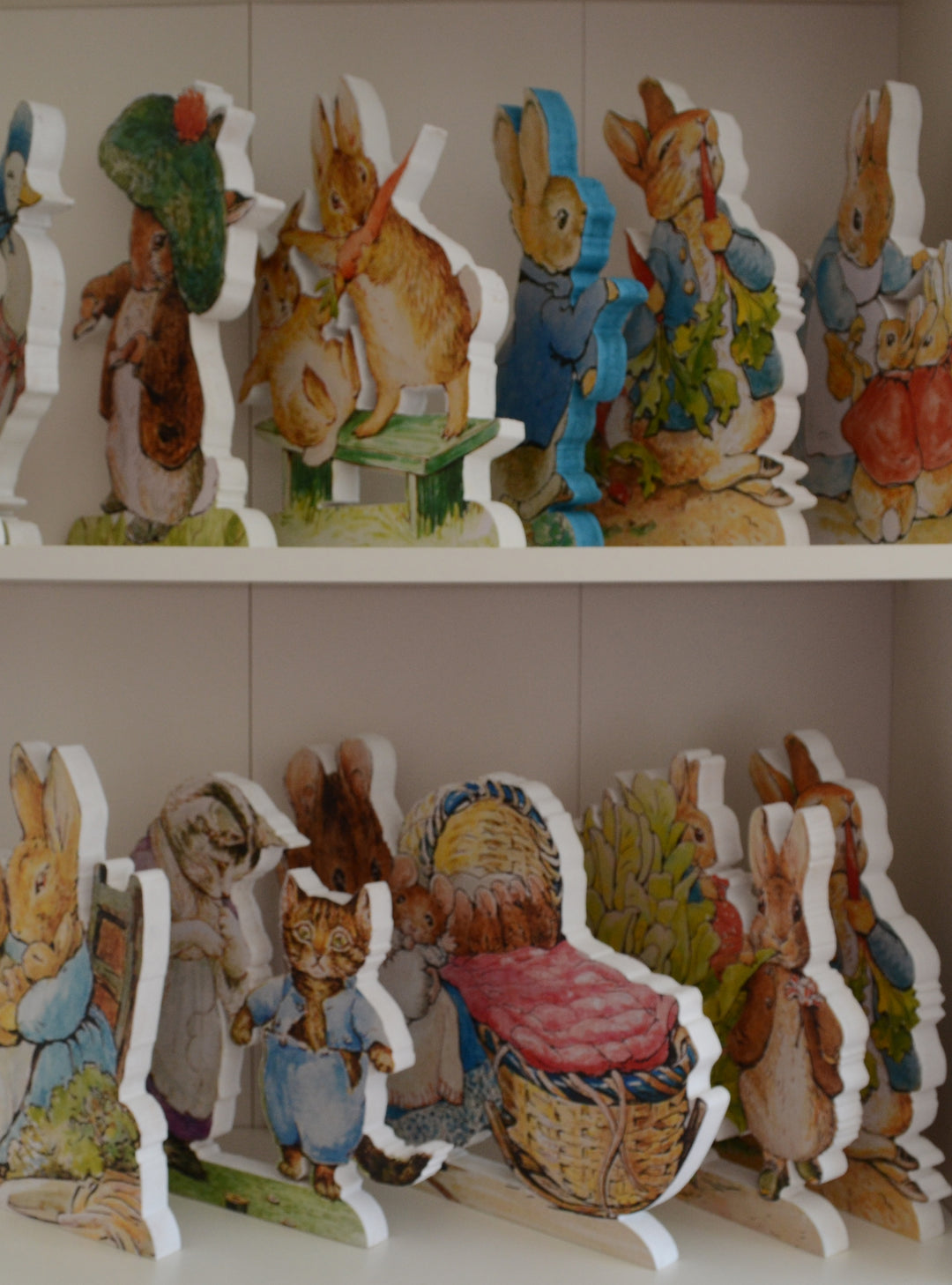 Beatrix Potter  Peter Rabbit Decor – Table Centrepiece – Peter Rabbit Free Standing Figures