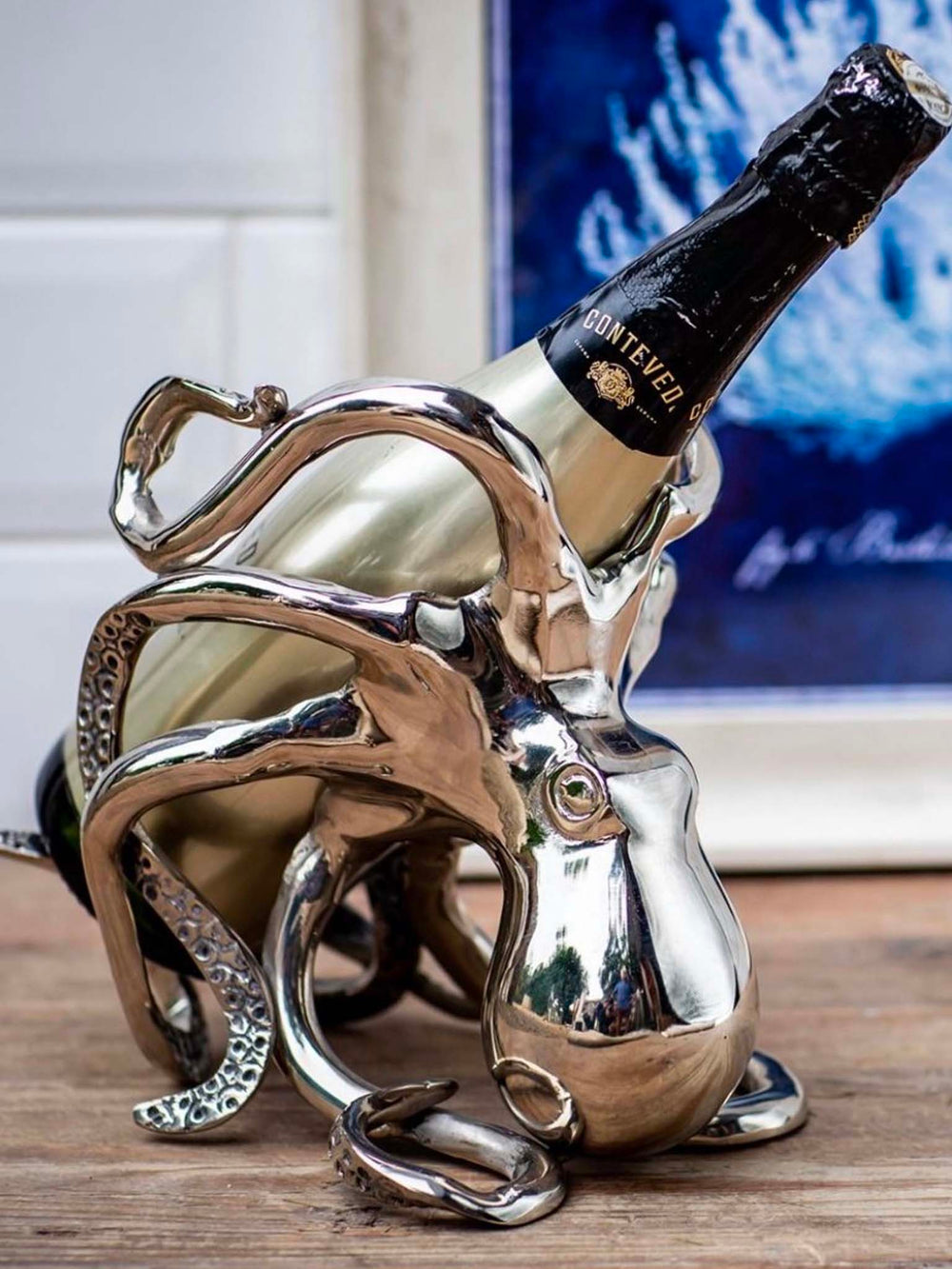 Octopus Wine Bottle Holder, culinary concepts